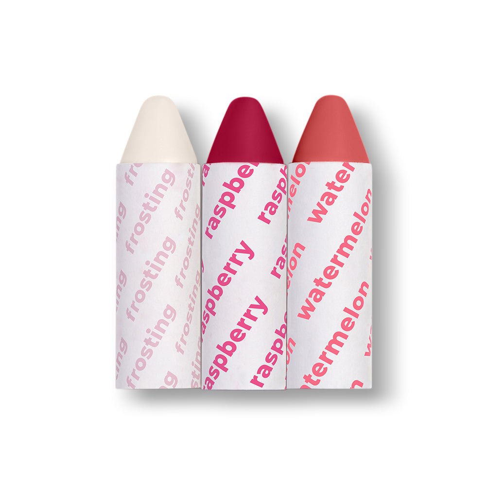 3-in-1 Balmie Makeup Crayon Trio Set