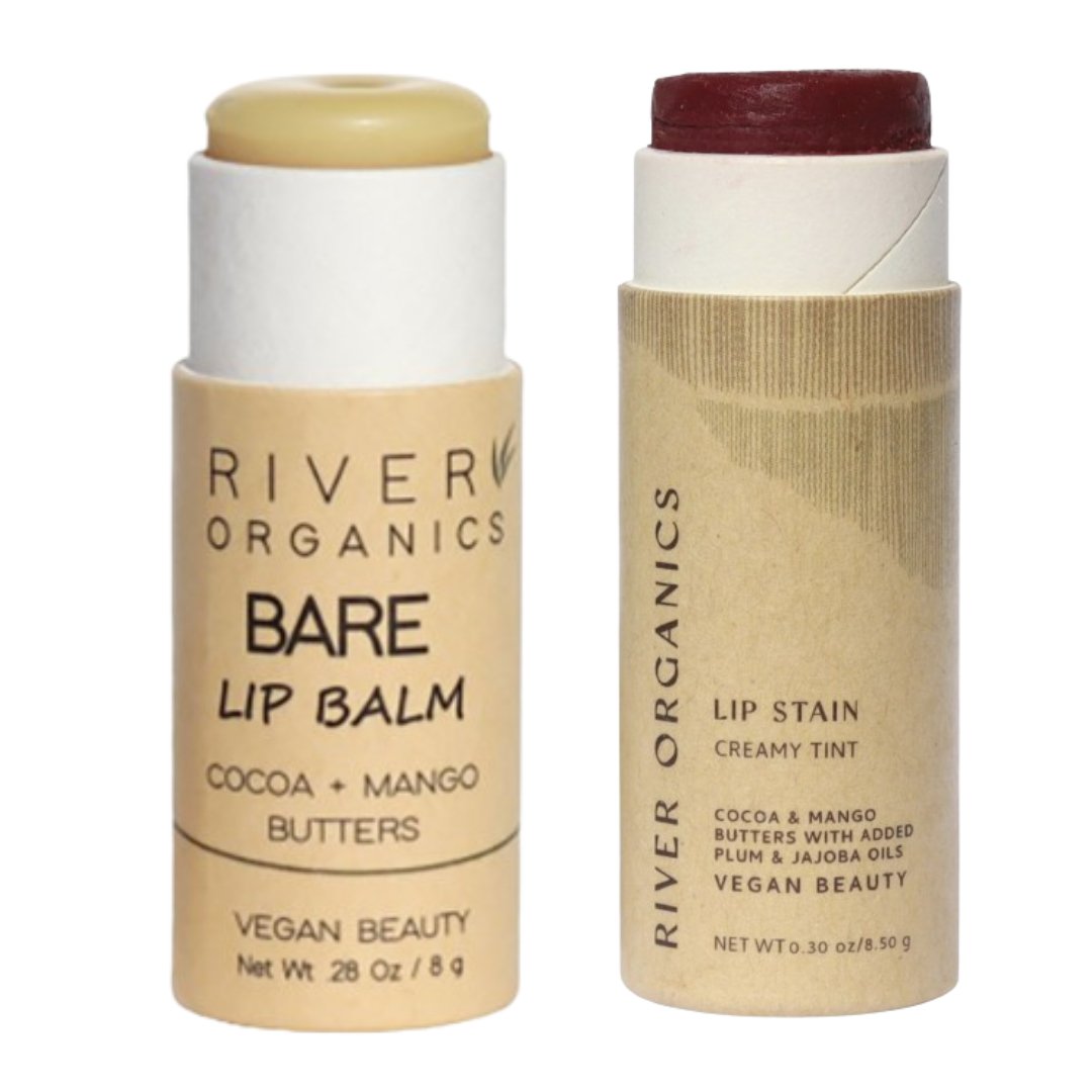 Set of 2 Lip Balms or Lip Stains